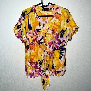 NY&C floral blouse